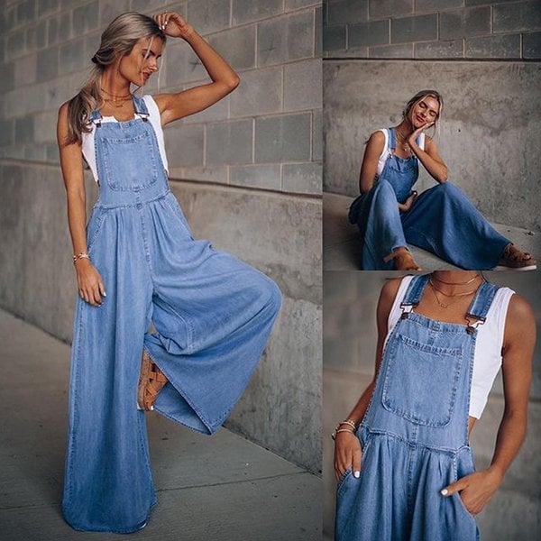 Lotte | Ladies denim jumpsuit