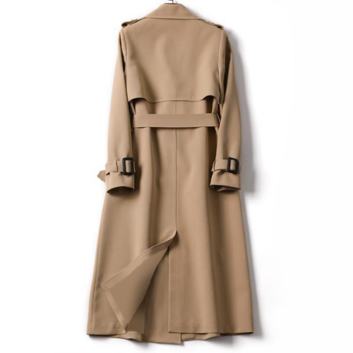 Lotte | Elegant long ladies' coat with double buttons