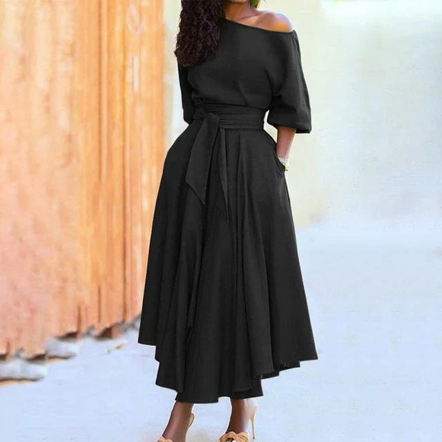Lotte | Elegant Split Dress