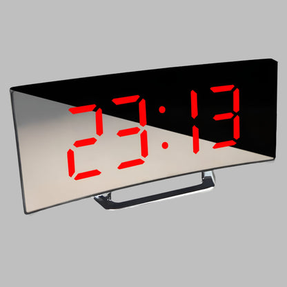 Gebogener LED-Wecker