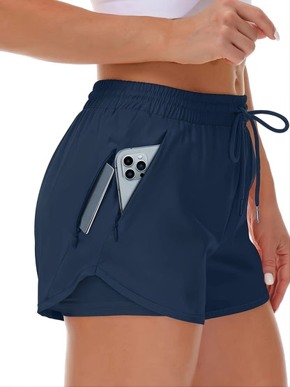 Lotte | Sporty 2-in-1 Women's Shorts with Pockets