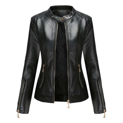 Lotte | Stylish Leather Jacket