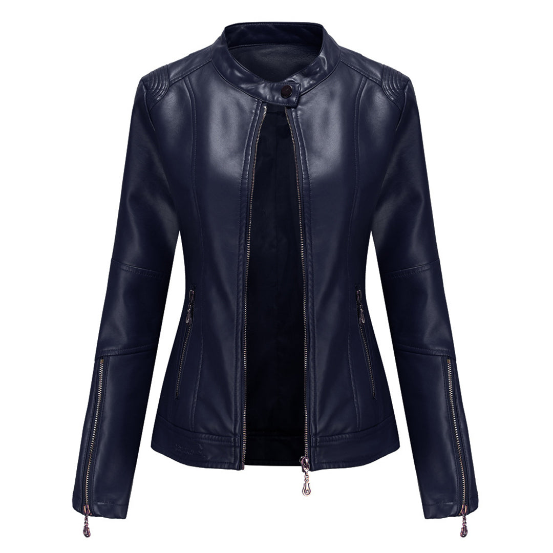 Lotte | Stylish Leather Jacket
