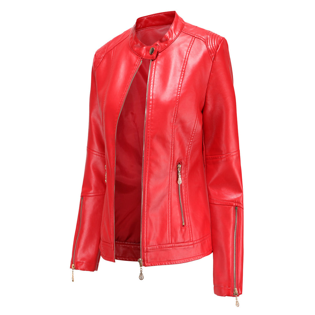 Lotte | Stylish Leather Jacket