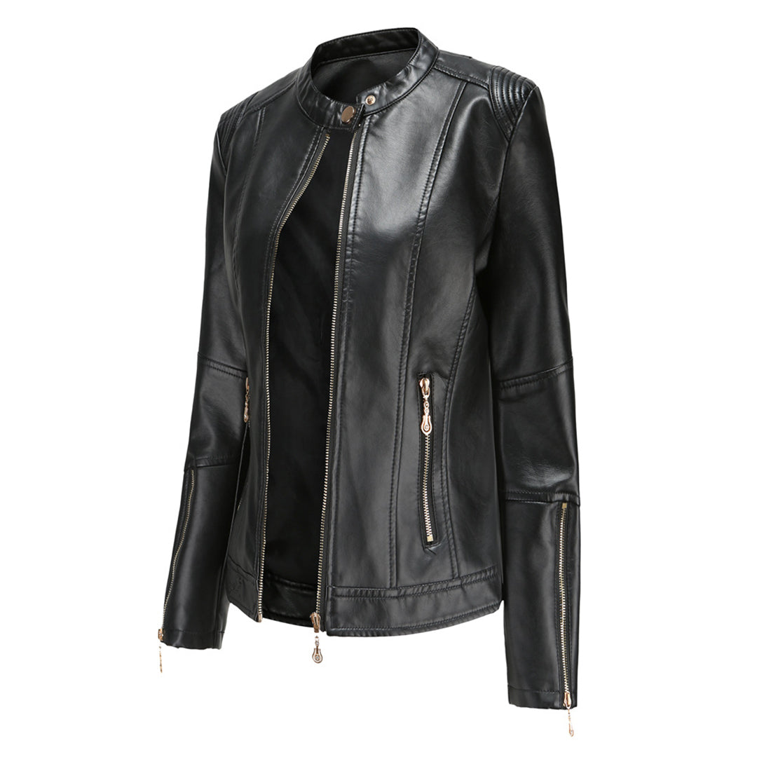 Lotte | Stylish Leather Jacket
