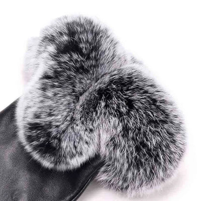Lotte | Stylish & Warm Leather Gloves