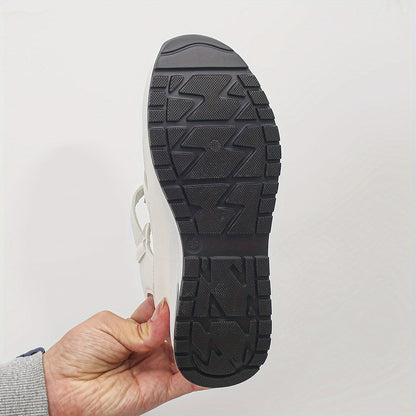 Lotte | Soft Sole Platform Sandals with Round Toe