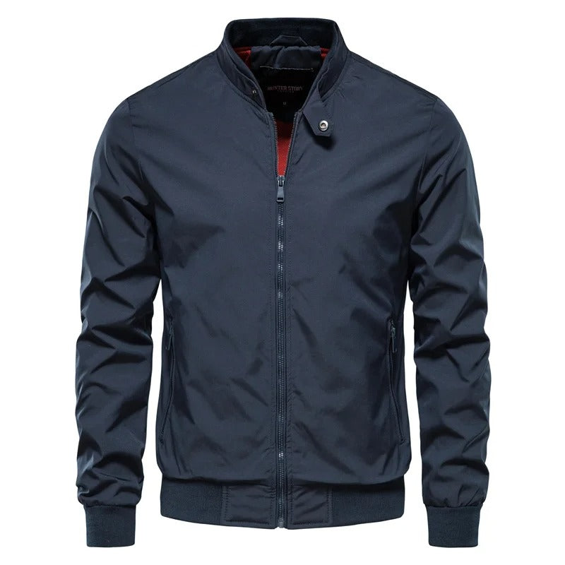 Luca | Slim fit black men's summer jacket