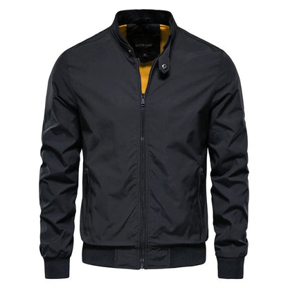 Luca | Slim fit black men's summer jacket