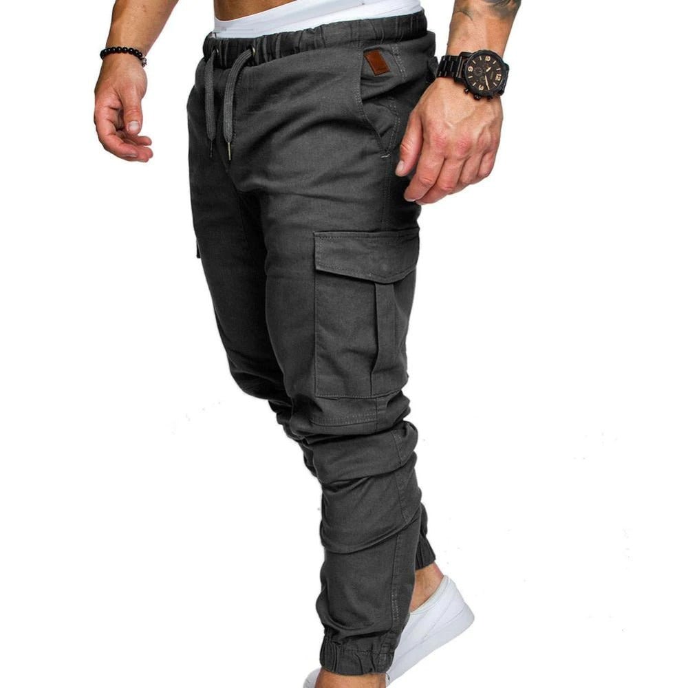 Lucas | Men's Cargo Trousers with Elastic