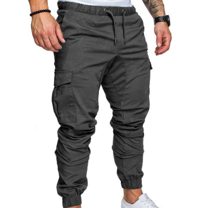 Lucas | Men's Cargo Trousers with Elastic