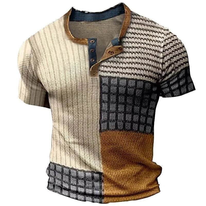 Lucas | Men's polo with various prints