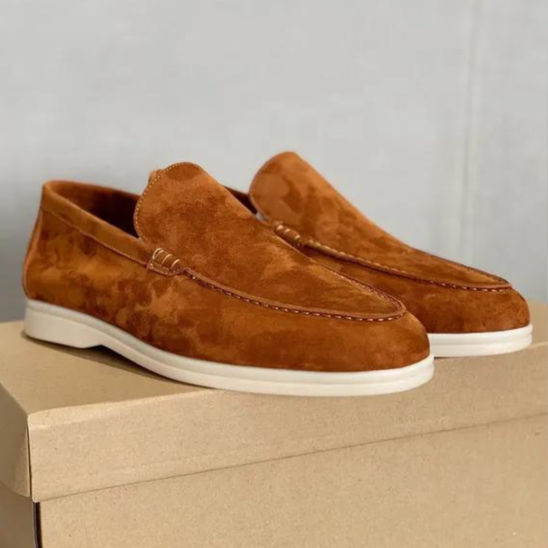 Lucas | Luxe suede men's loafers