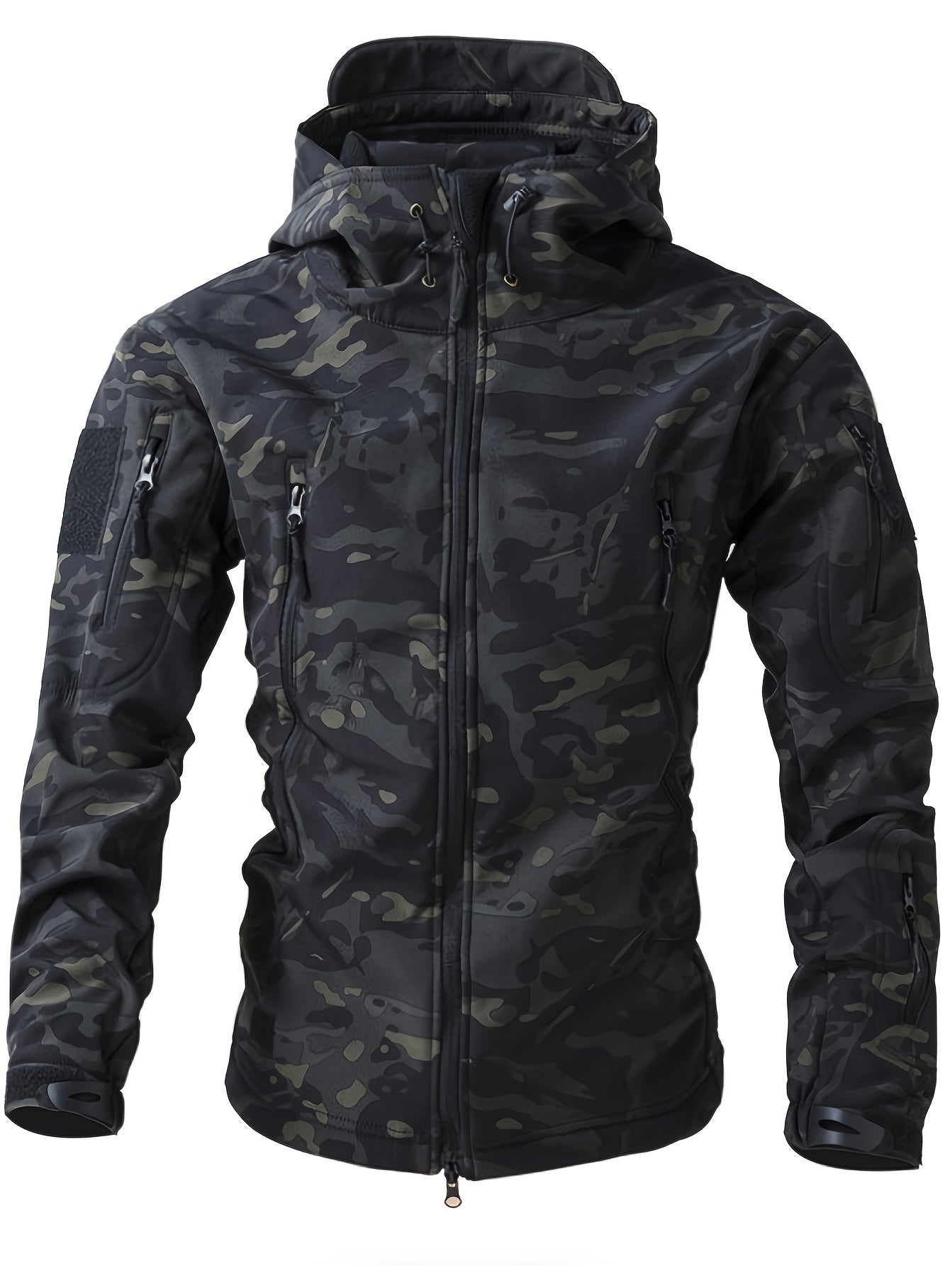Lucas | Warm fleece men's jacket with hood