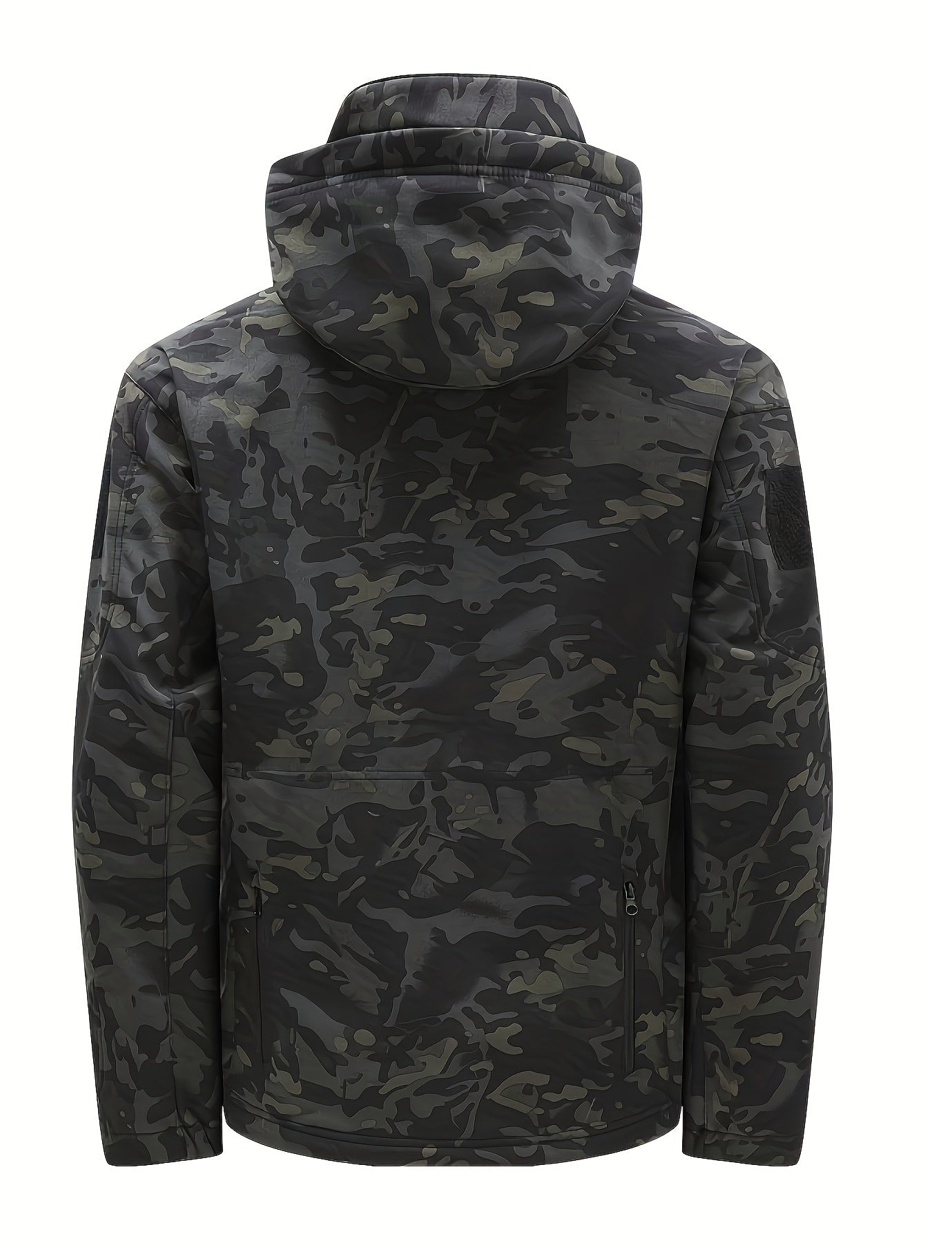 Lucas | Warm fleece men's jacket with hood