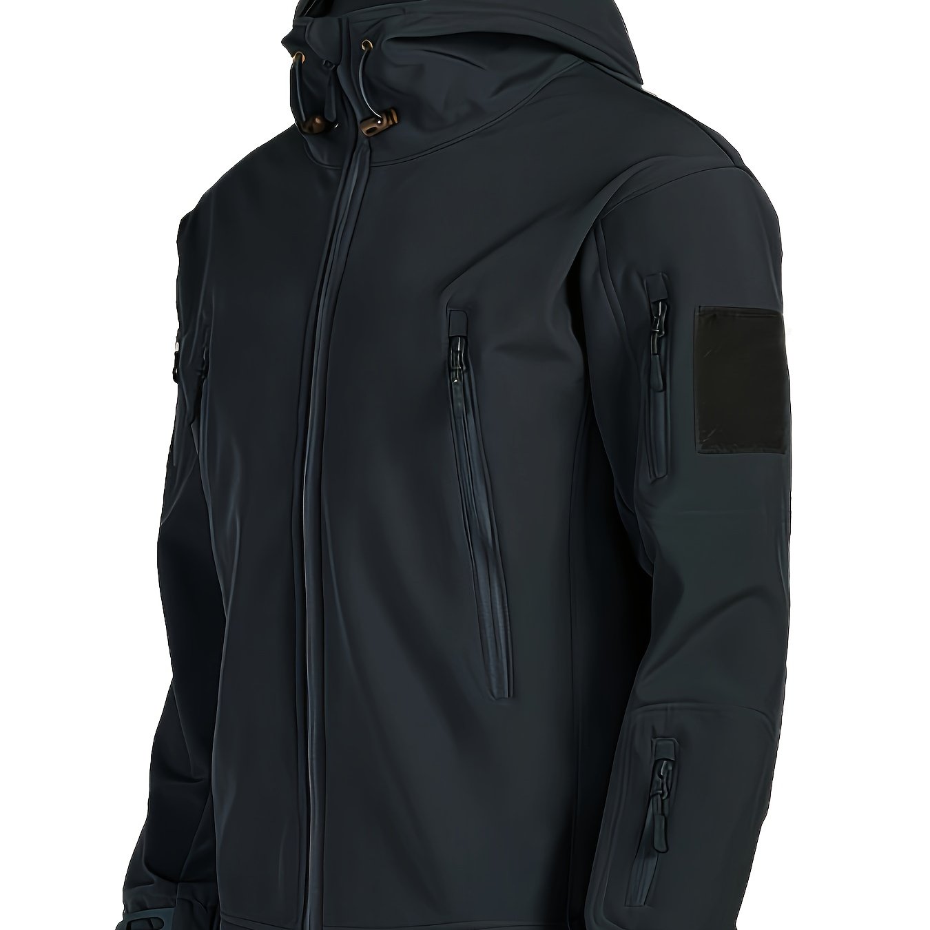 Lucas | Warm fleece men's jacket with hood