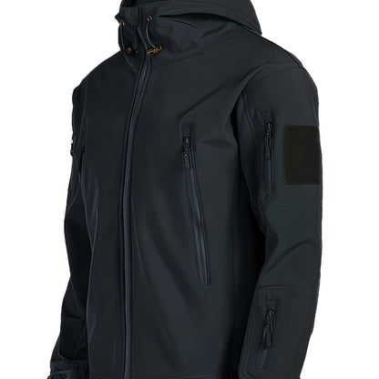 Lucas | Warm fleece men's jacket with hood