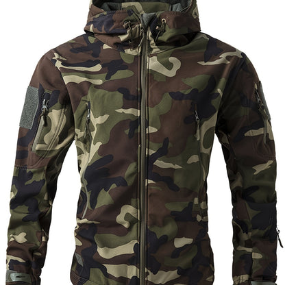 Lucas | Warm fleece men's jacket with hood