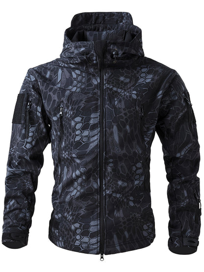 Lucas | Warm fleece men's jacket with hood