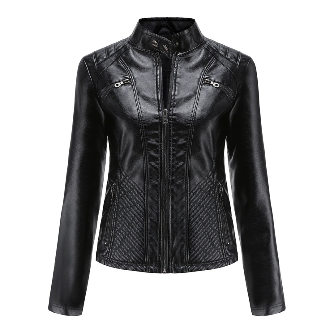 Luna | Refined Leather Jacket for Women