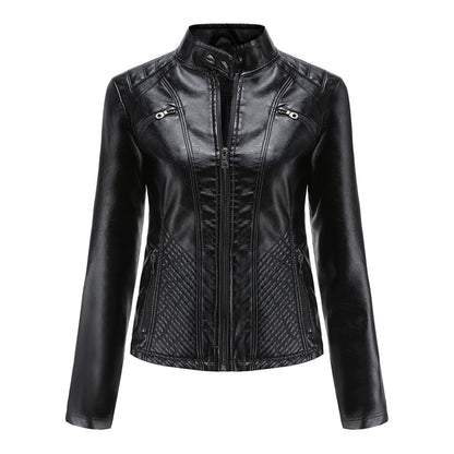 Luna | Refined Leather Jacket for Women