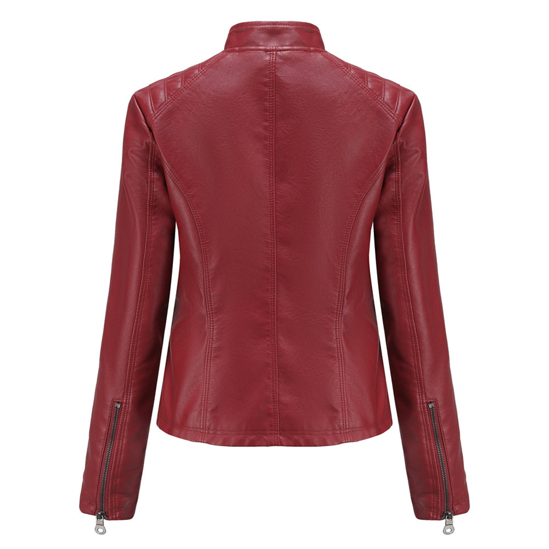 Luna | Refined Leather Jacket for Women