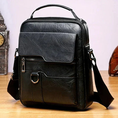 Randel - Leather Laptop Bag - Work Bag - Shoulder Bag - Travel Bag