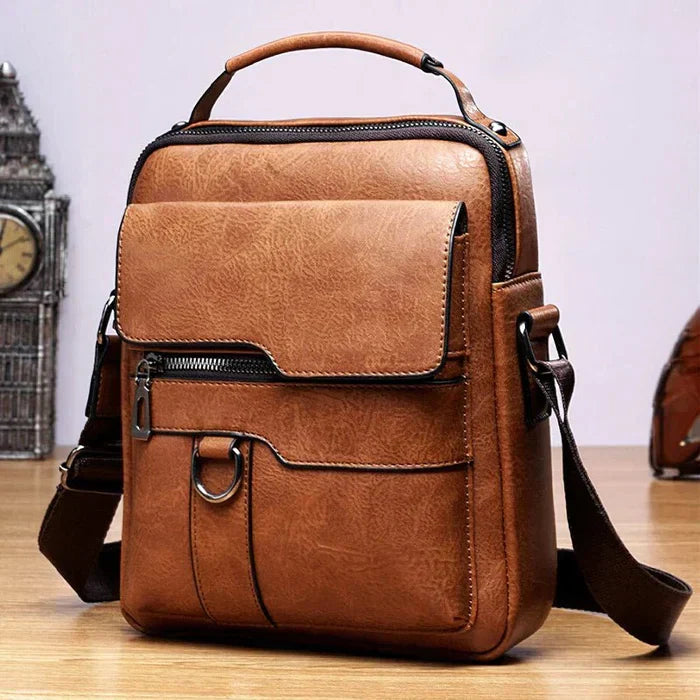 Randel - Leather Laptop Bag - Work Bag - Shoulder Bag - Travel Bag