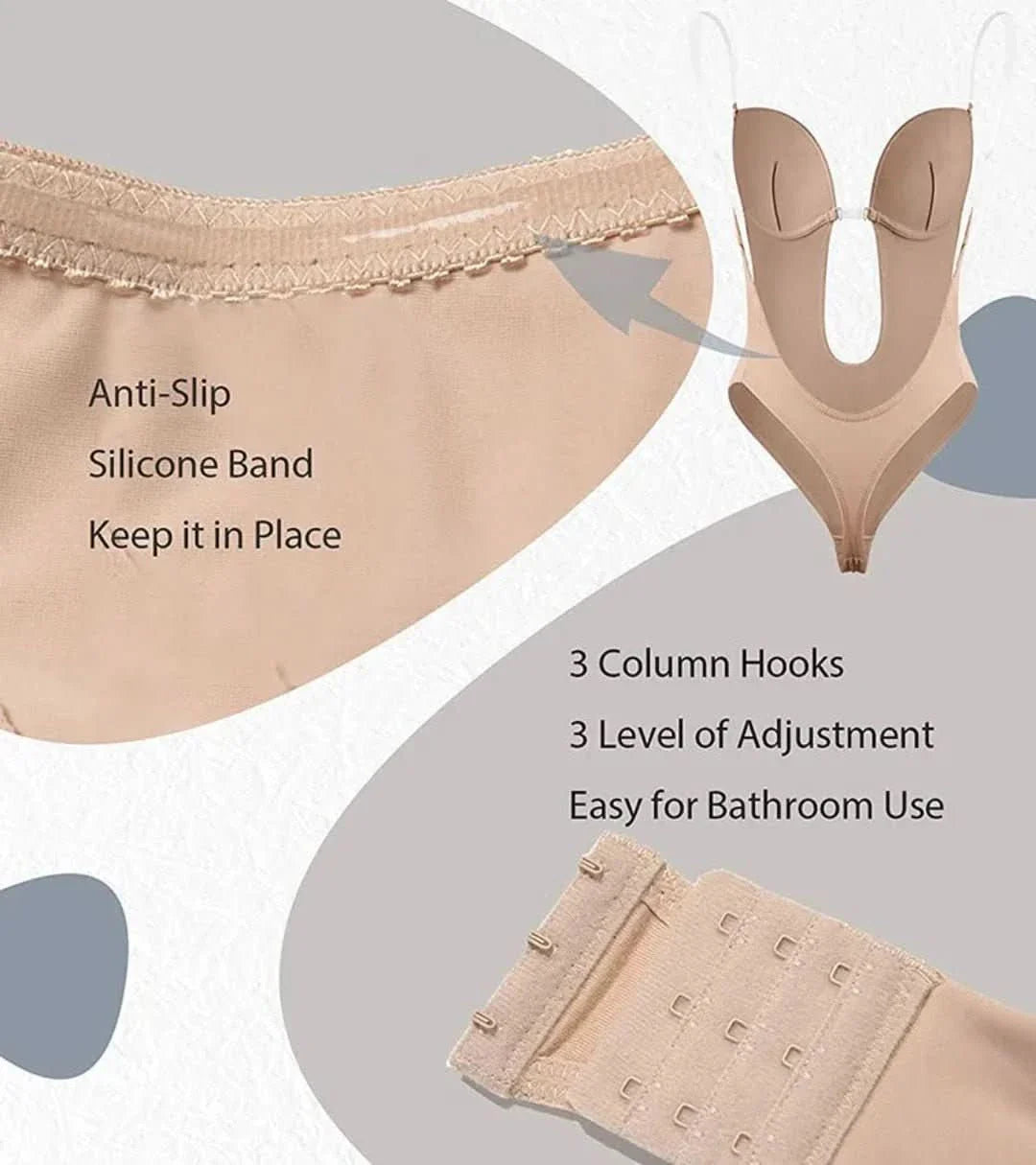 LuxuryBody+ | Backless Body Bra