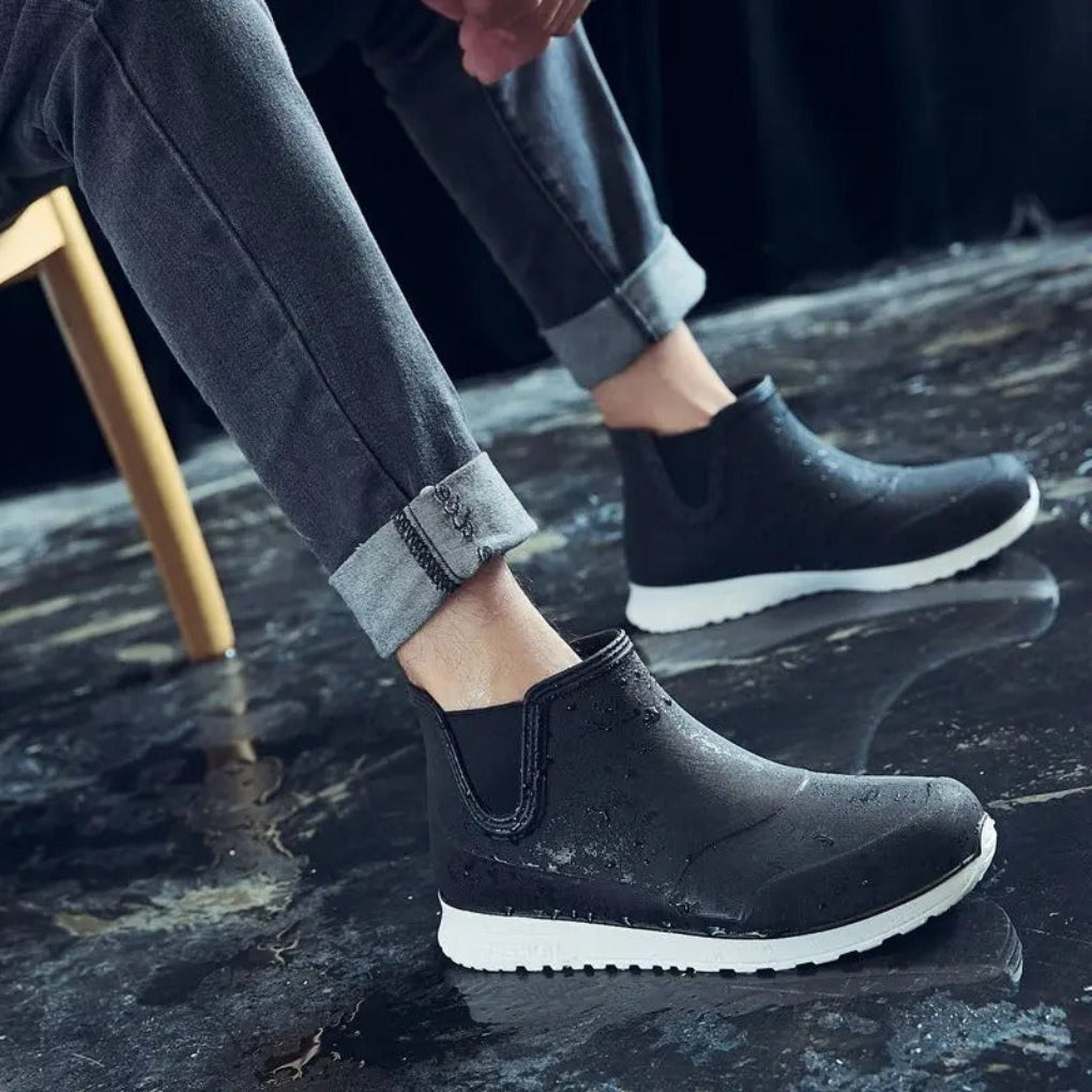 Men's Slip-On Rain Boots