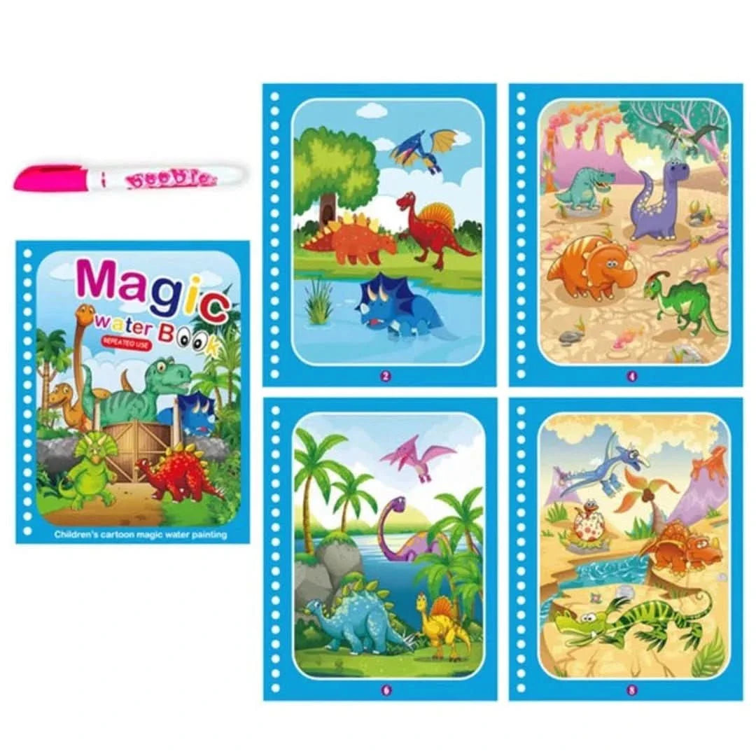 Magic Water Painting Book