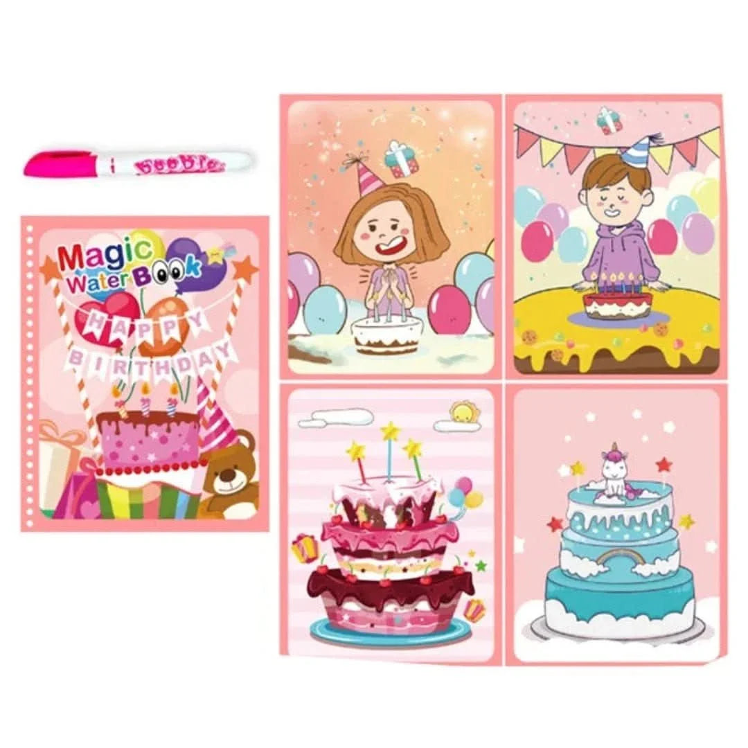 Magic Water Painting Book