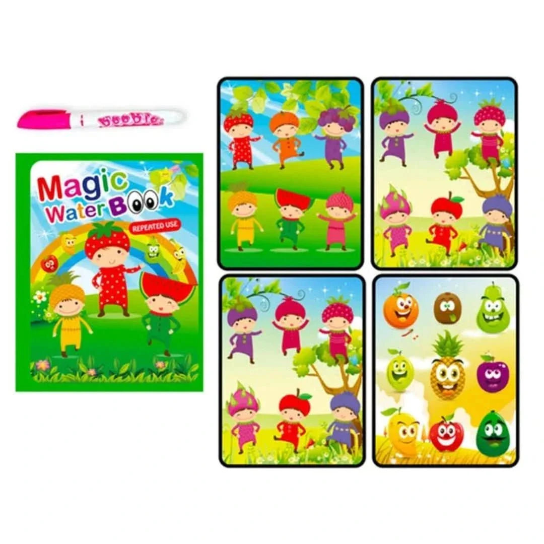 Magic Water Painting Book