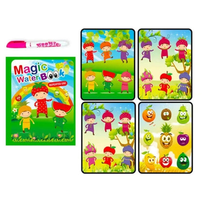 Magic Water Painting Book