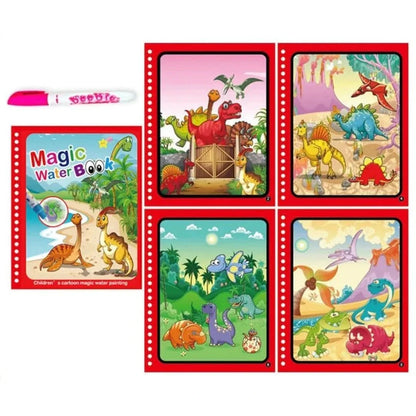 Magic Water Painting Book