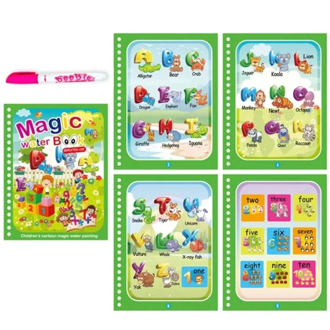 Magic Water Painting Book