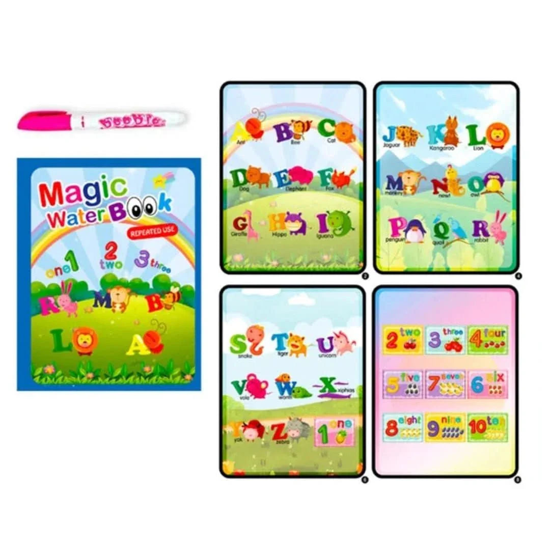Magic Water Painting Book