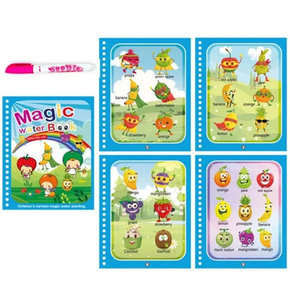 Magic Water Painting Book