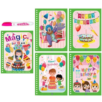 Magic Water Painting Book