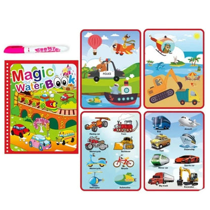 Magic Water Painting Book