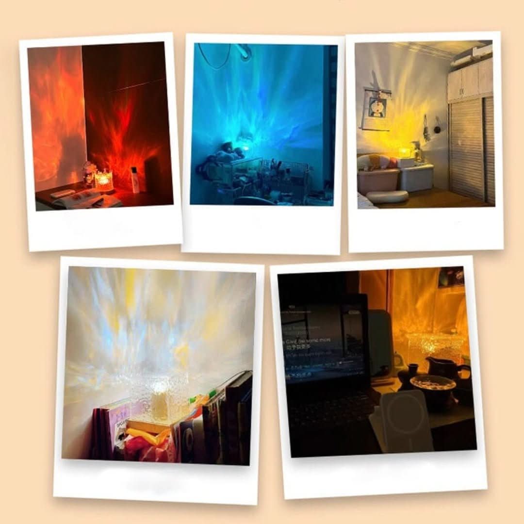 Magical Waves | Water Wave Dynamic Projection Mood Lamp