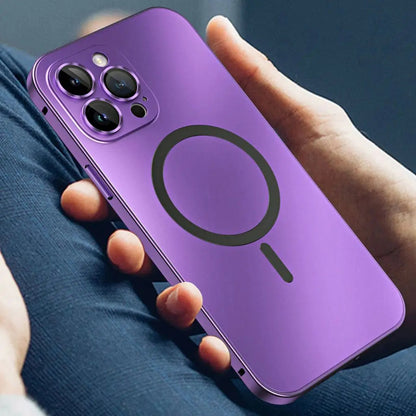 Magnetische Handyhülle aus Metall für iPhone mit elegantem und schützendem Design