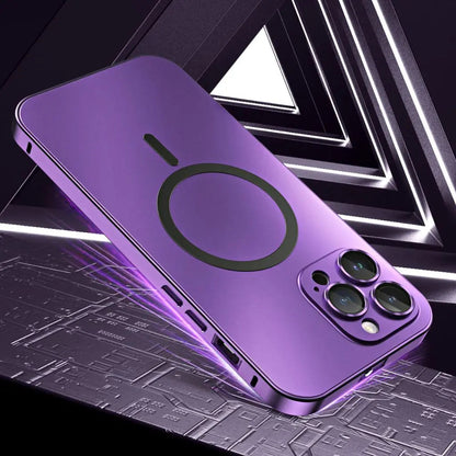 Magnetische Handyhülle aus Metall für iPhone mit elegantem und schützendem Design