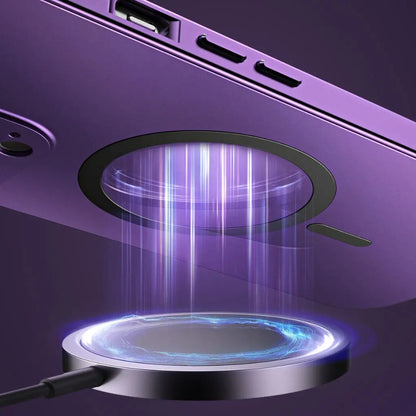 Magnetische Handyhülle aus Metall für iPhone mit elegantem und schützendem Design