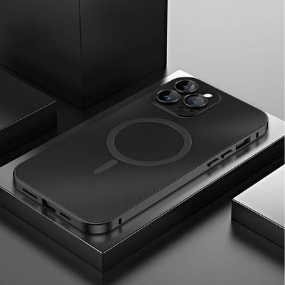 Magnetische Handyhülle aus Metall für iPhone mit elegantem und schützendem Design