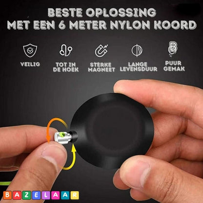 Sistema magnético para pasar cables | Entre otros usos