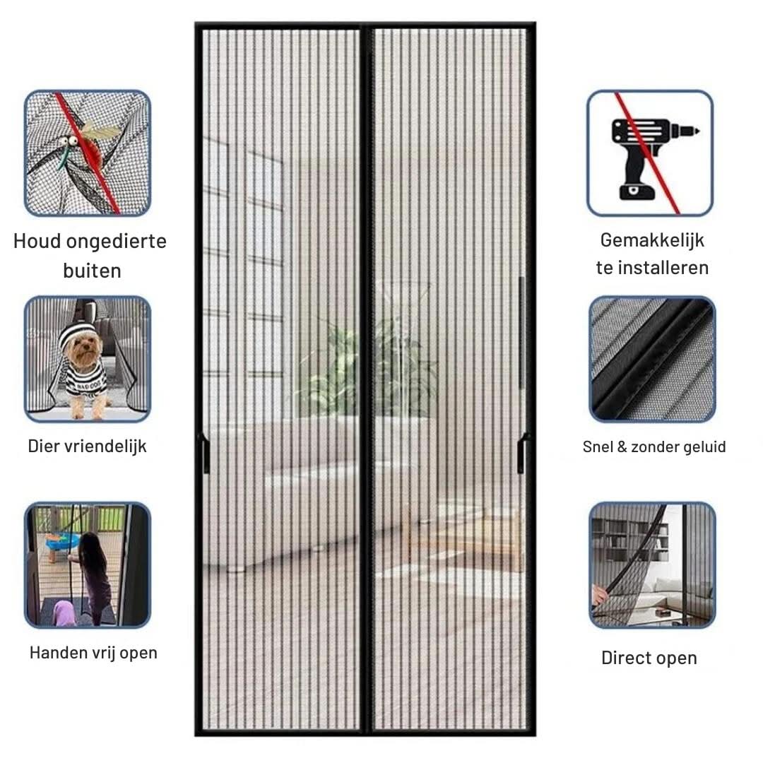 Magnetic Insect Door