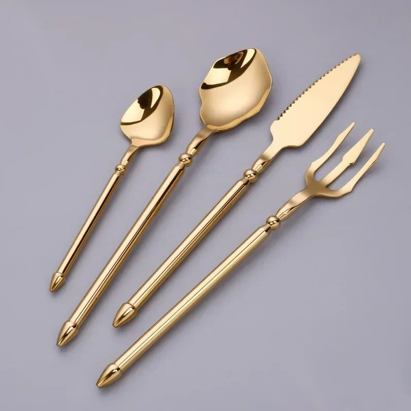 Luxury Cutlery Set - Timeless Design - Elevate Elegant Dinners