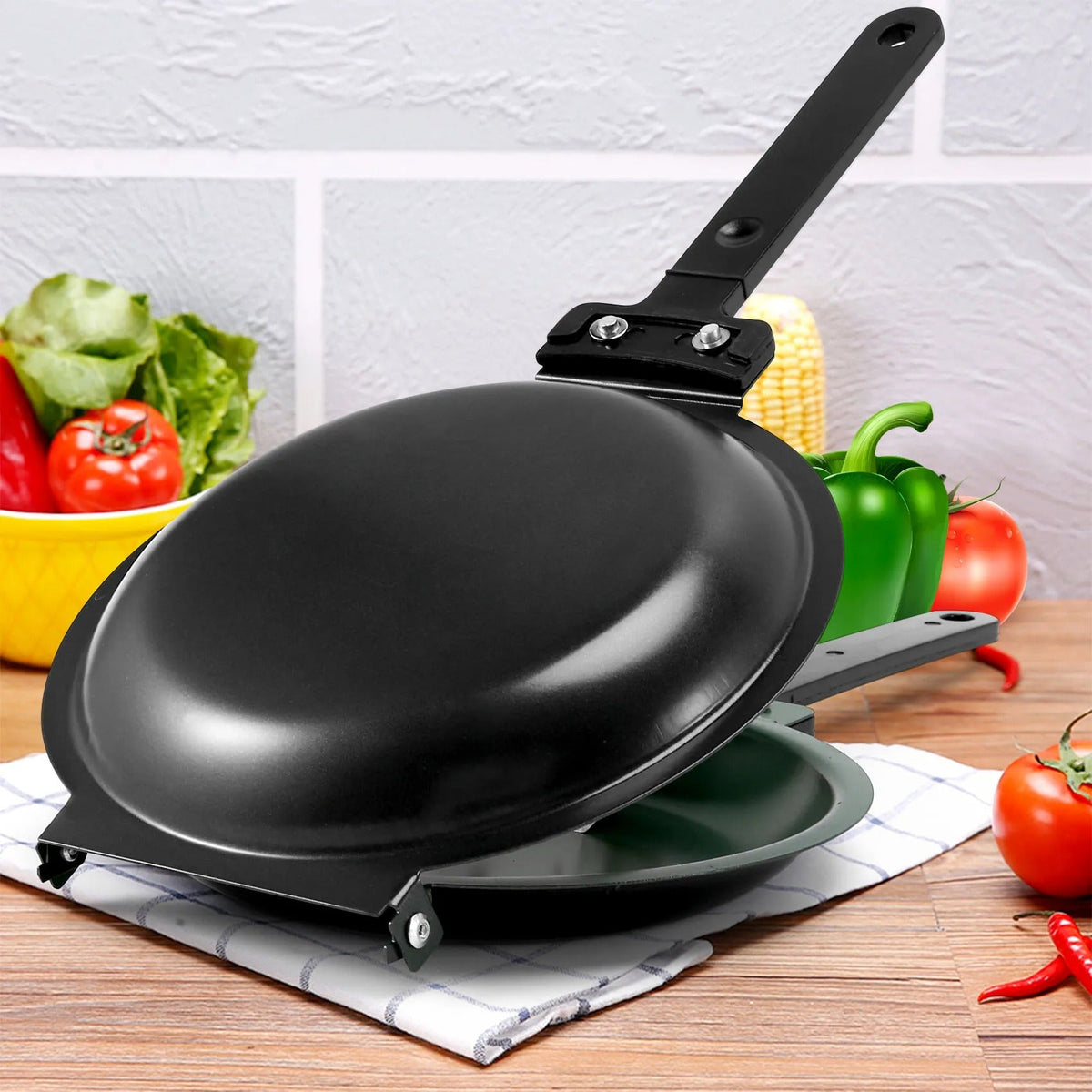 ChefCook - Padella antiaderente double-face