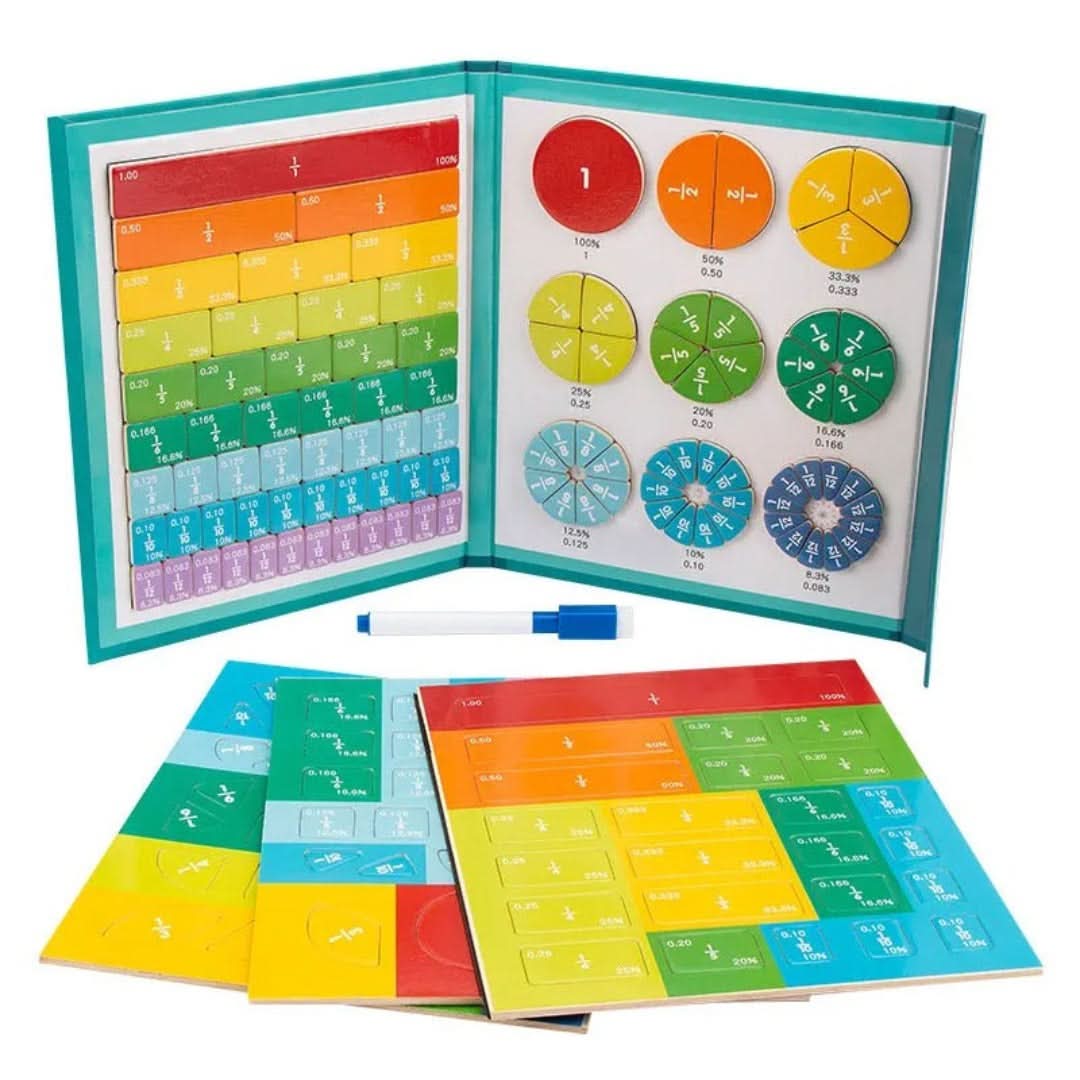 Fraction Puzzle - Complete Set